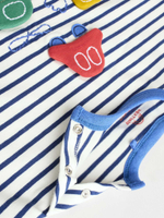 Лонгслив и легинсы в комплекте для малышей Next E48-114, 3 шт., Синий, Голубой, Серый