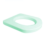 Сиденье для унитаза пенопласт ЛЮКС зеленое РП-0002