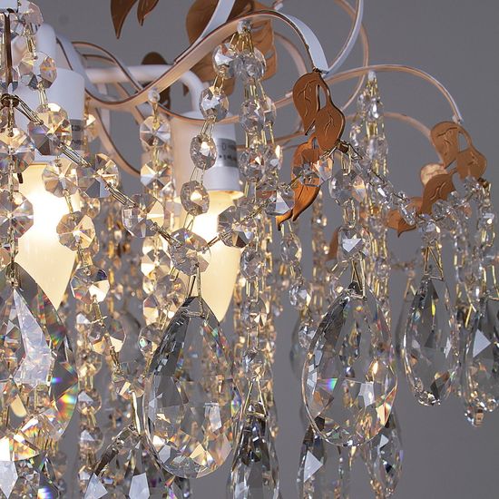 96028-0.3-07 WH+GOLD PN светильник потолочный