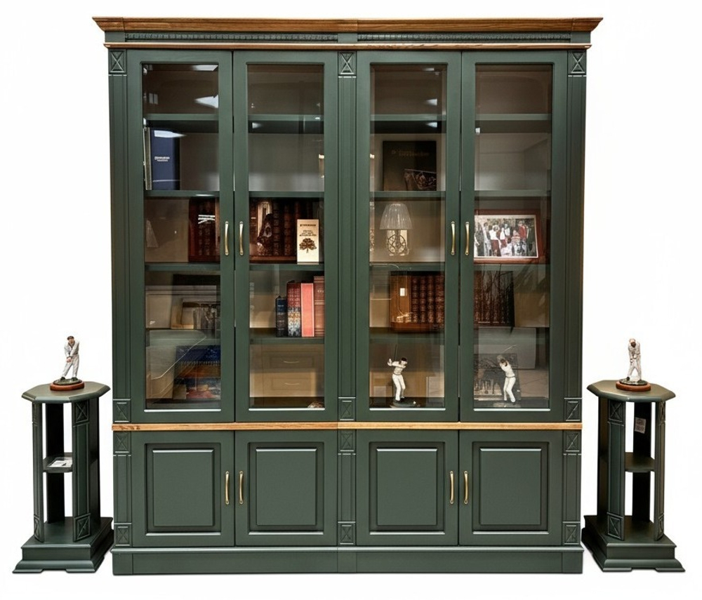 ВЕРДИ Шкаф книжный 4-дверный П3.487.2.04