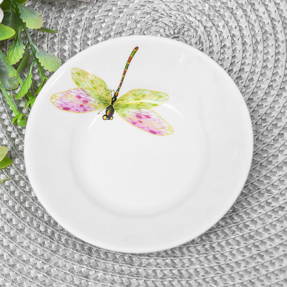 Блюдце для варенья форма 89 Стрекоза