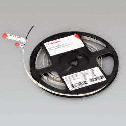 Светодиодная лента RT-A120-8mm 24V Warm2700 (9.6 W/m, IP20, 2835, 5m) (Arlight, -) 010346(2)