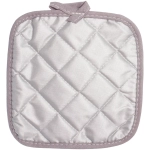 Прихватка в наборе с прихваткой-варежкой «IDEAL», цвет серый, 25,5*17 см, 17*17 см