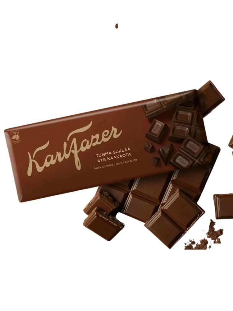 Шоколад тёмный Karl Fazer 47% 180 г