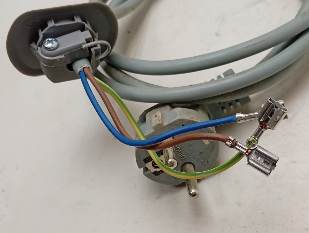 CS41061DB1/2-07 кт53 Сетевой шнур для стиральной машины Candy б/у