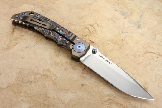 Нож Spartan Blades Harsey Dragon, сталь S45VN, рукоять - титан