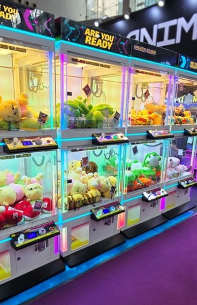 Призовой автомат кран-машина двойная «Color magic»