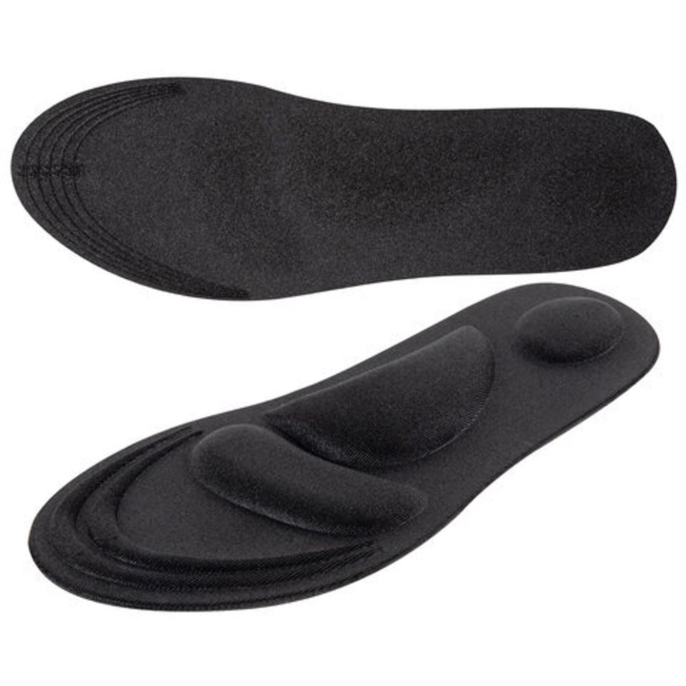 Стельки для обуви с супинатором 4D COMFORT PLUS, материал FOAM, размер RU 38-43 / EU 39-44, с линиями выреза, SHEGRA (ШЕГРА), 700743