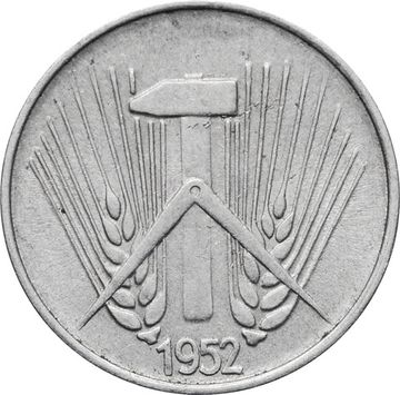 1 пфенниг 1952 Германия (ГДР) "А"