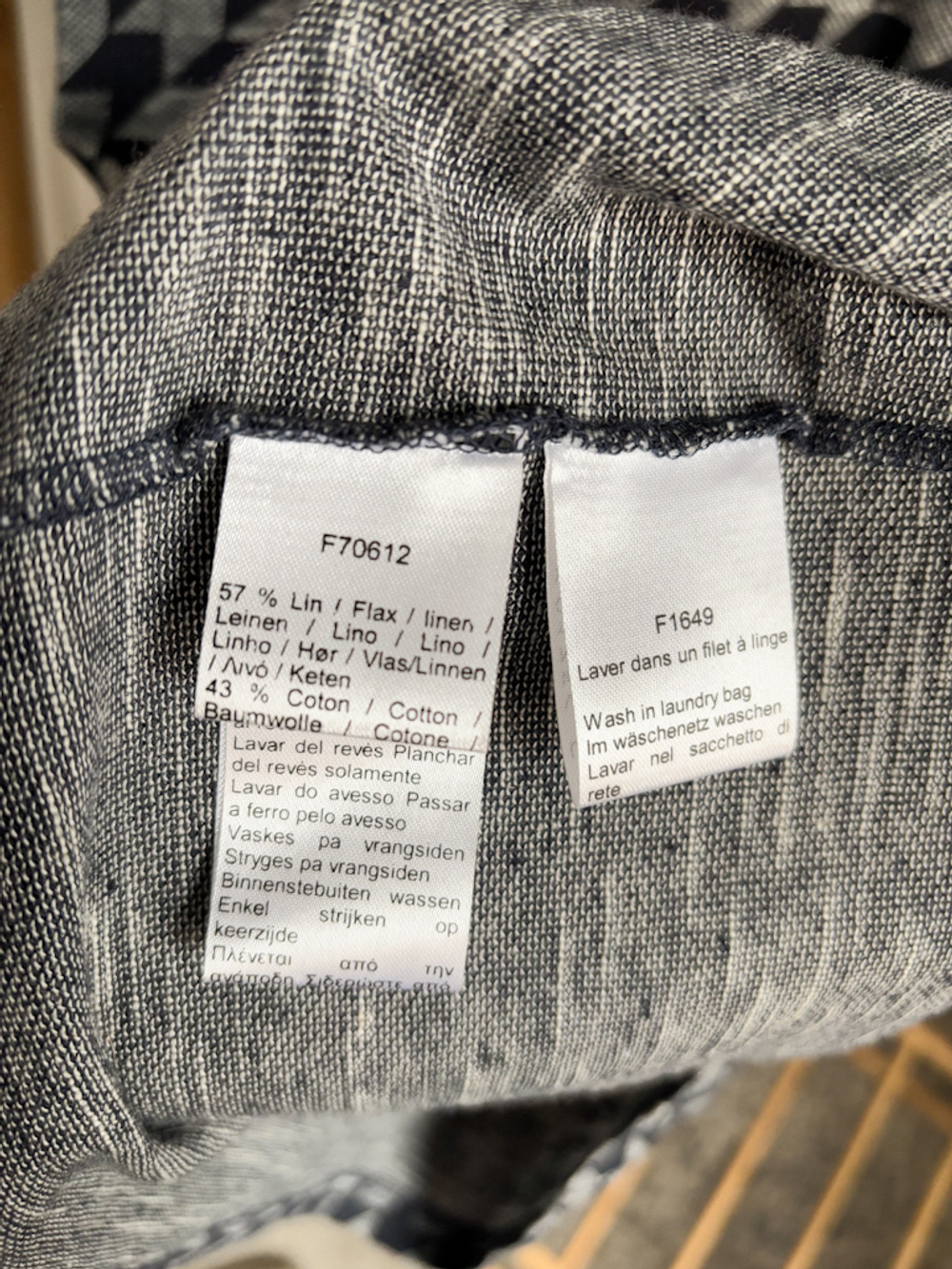 Платье их льна с хлопком Lacoste, xs