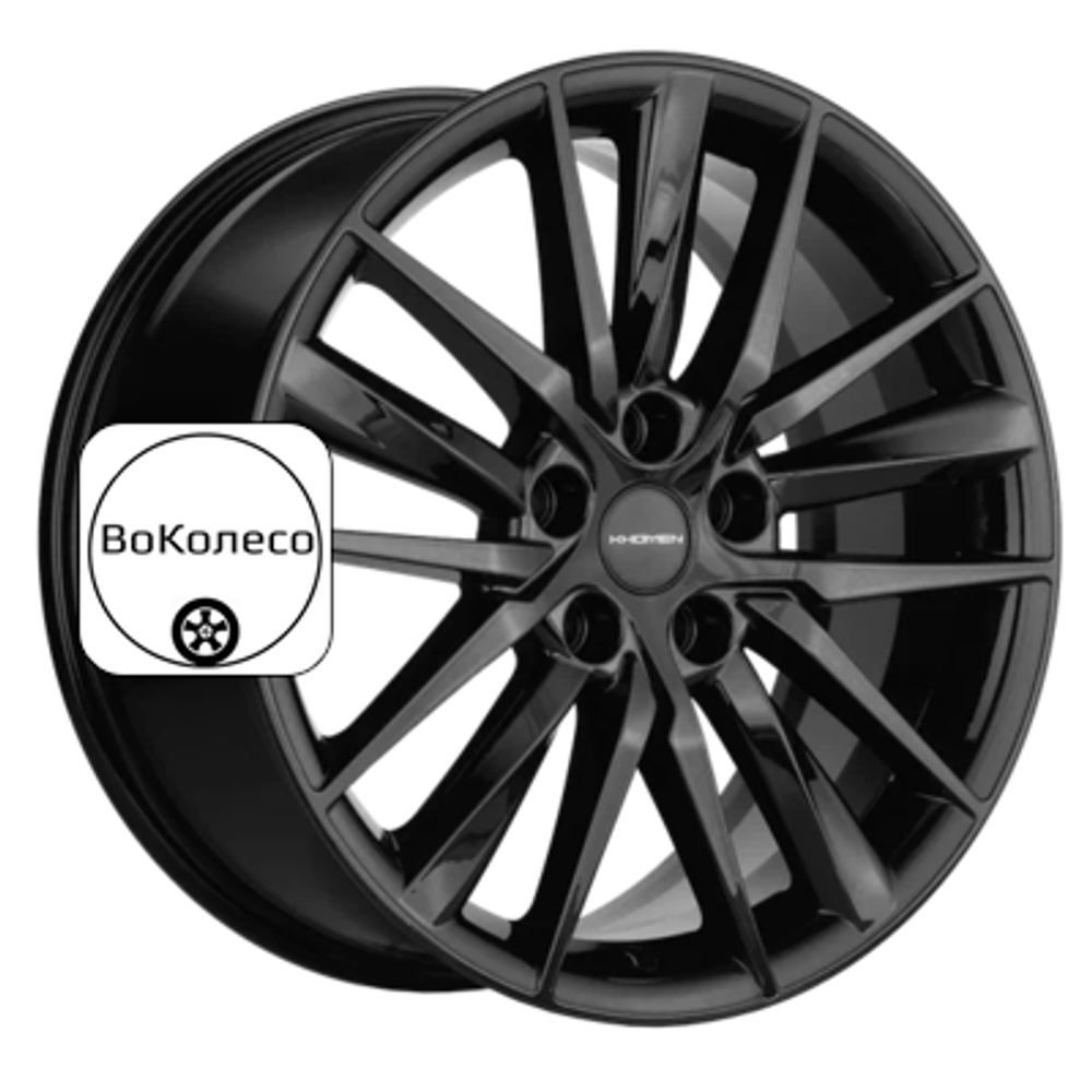 8x18/5x114,3 ET50 D60,1 KHW1807 (Camry NEW) Black Khomen Wheels