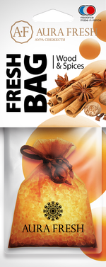 Аром-р AURA FRESH FRESH BAG WOOD AND SPICES  Ароматизатор воздуха мешочек