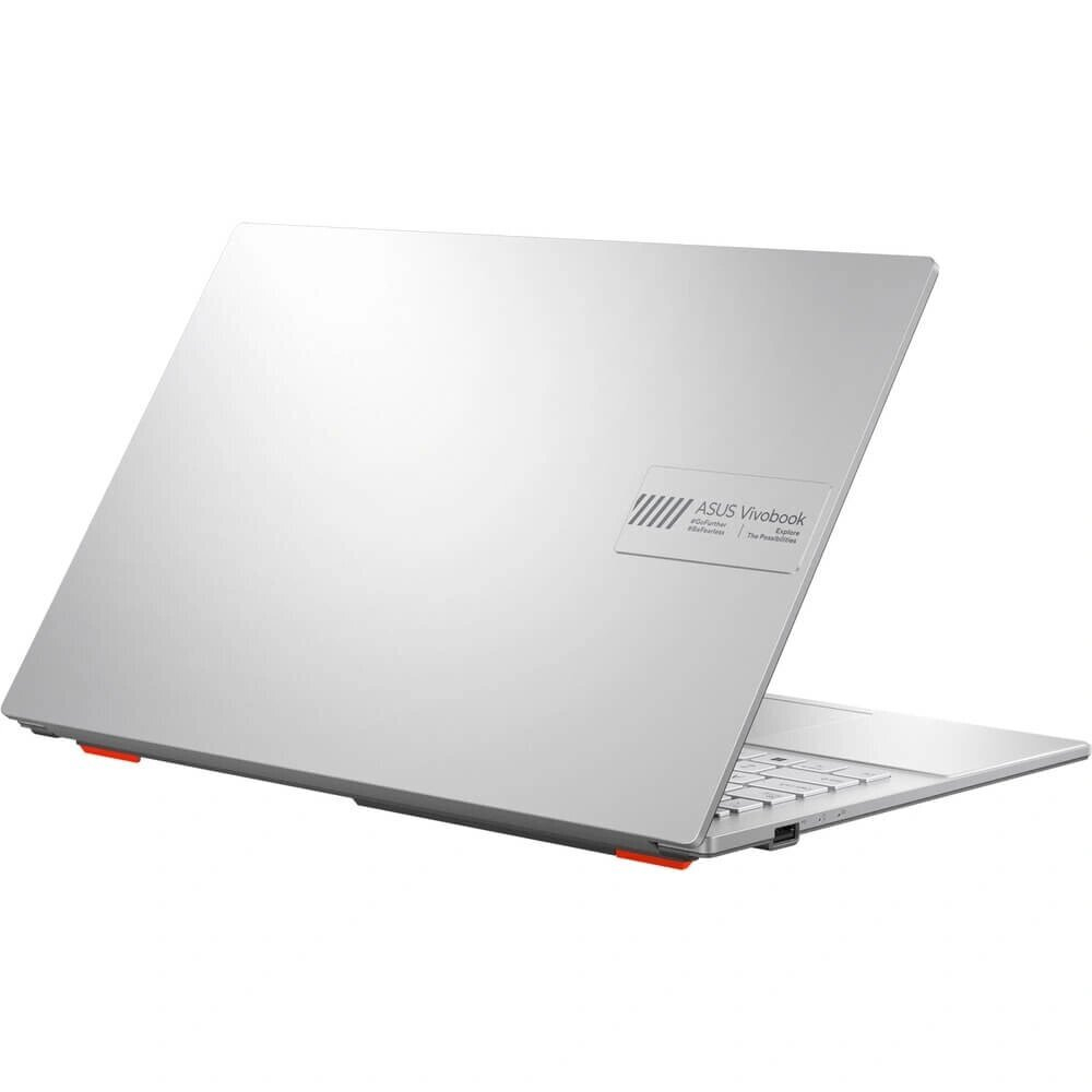 Ноутбук ASUS VivoBook Go 15 OLED E1504FA-L1834, Cool Silver (15.6" OLED, Ryzen 5 7520U, 16GB, SSD 512GB, AMD Radeon Graphics, noOS)