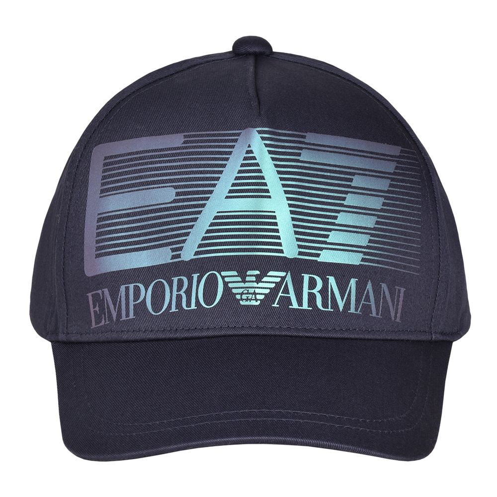 Теннисная кепка EA7 Man Woven Baseball Hat - night blue