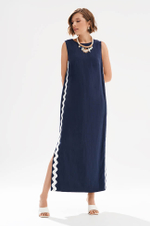 51734 Платье женское (темно-синий)