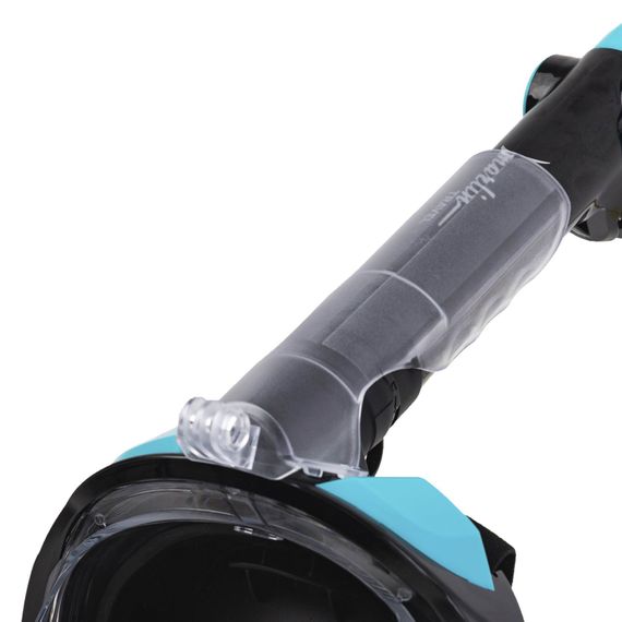 Маска полнолицевая Marlin Travel черный/бирюзовый/черный