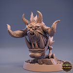 Сквиг Squig демон монстр миниатюра для dnd, днд, pathfinder, фентези, Настольная игра, НРИ, Варгейм, РПГ