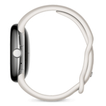 Умные часы Google Pixel Watch Polished Silver Stainless Steel Case / Chalk Active Band (Wi-Fi)