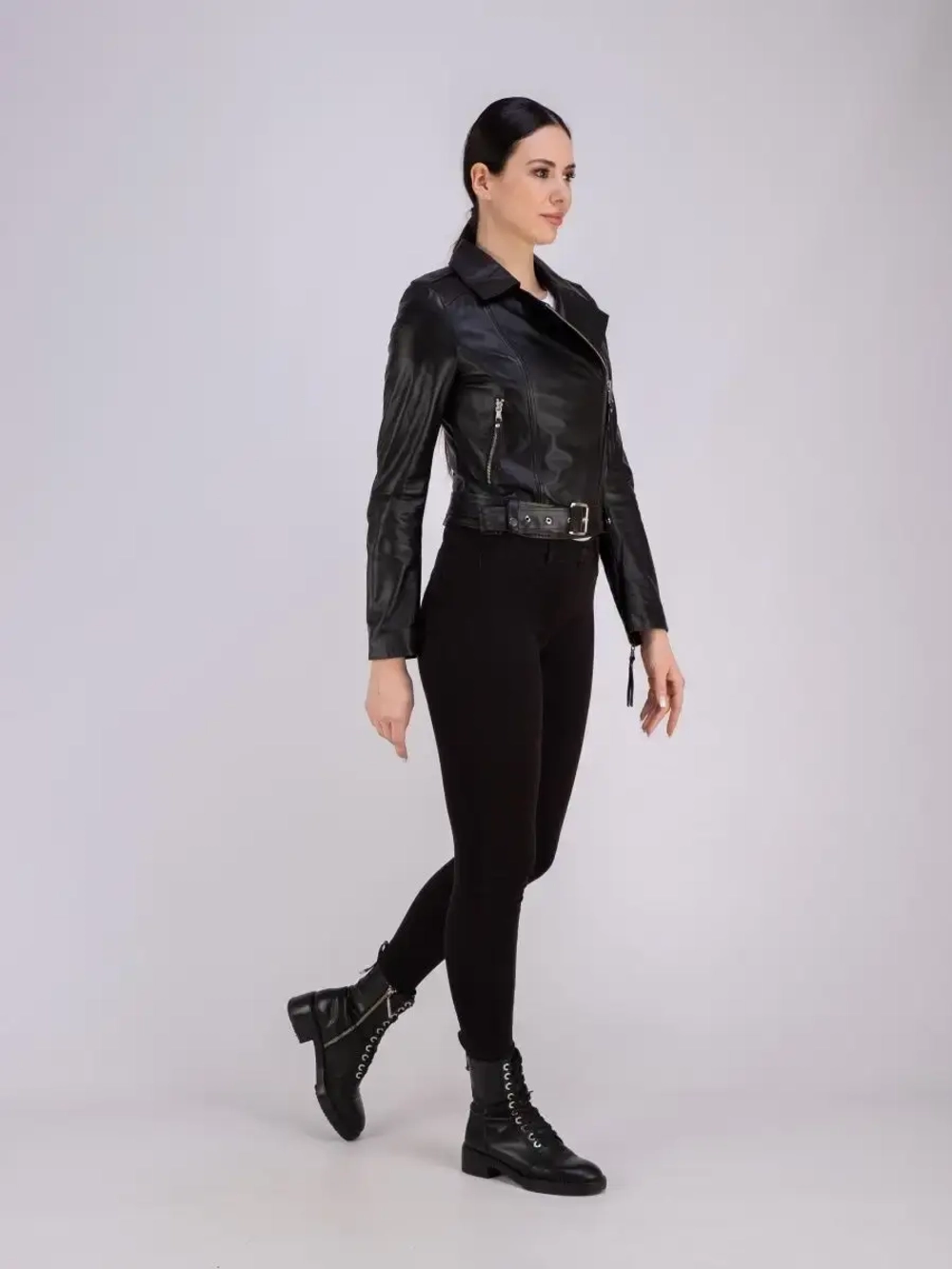 Косуха кожаная из натуральной кожи Турция