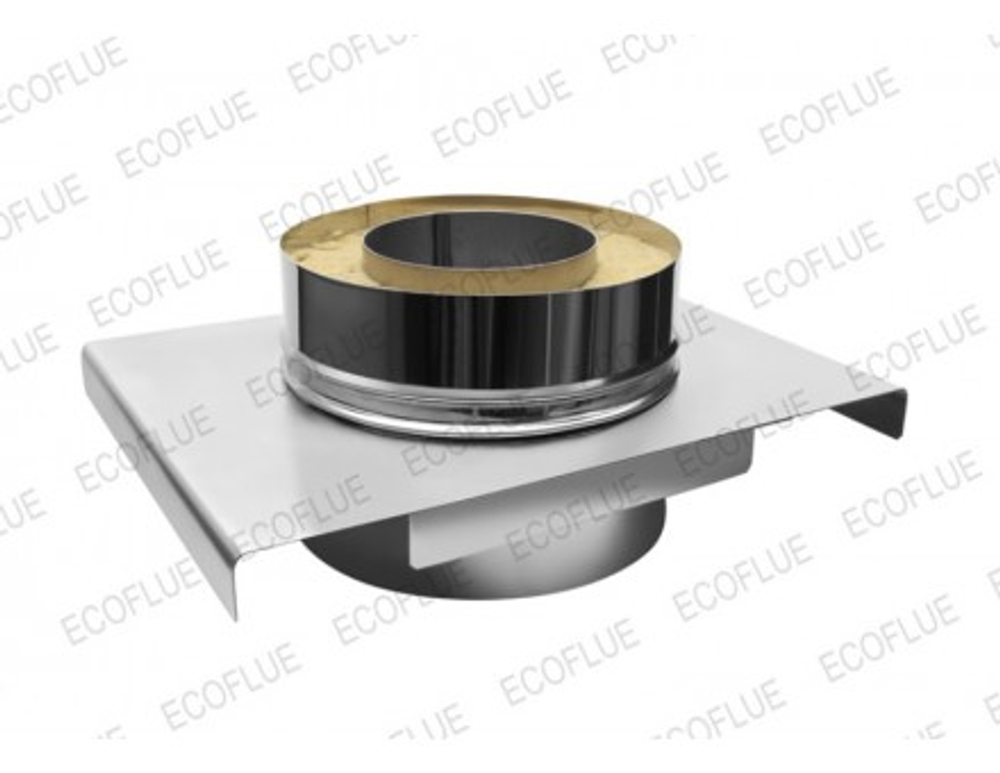 Опора проходная 250/350 мм нерж. (AISI 409-1 мм./430-0,5 мм.), ECOFLUE
