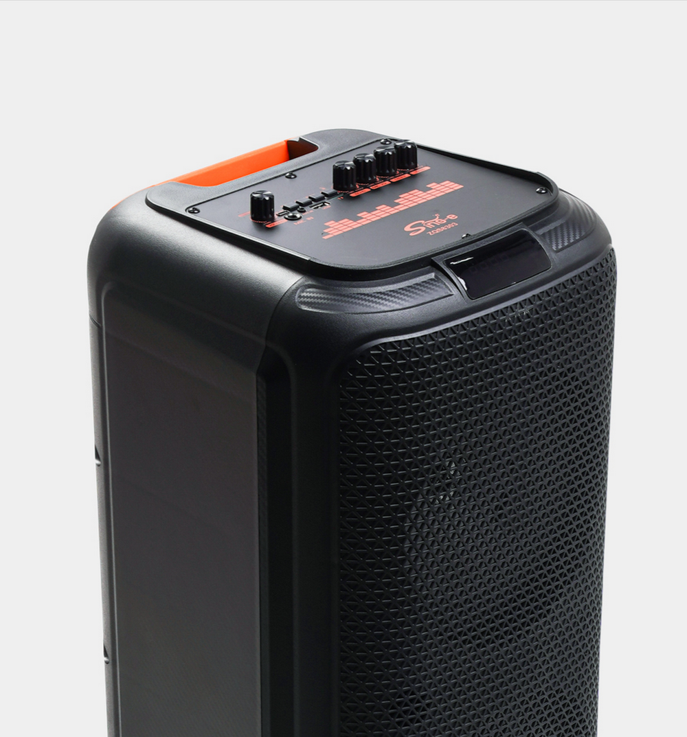 Напольная колонка Sing-e ZQS-8303 (8"60W/4.5A/+бесп.микрофон)