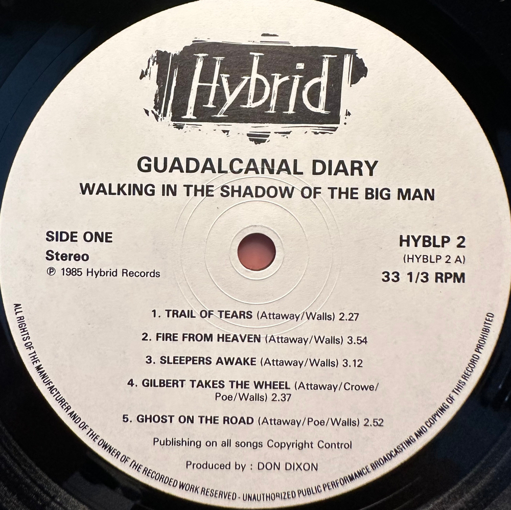Guadalcanal Diary - Walking In The Shadow Of The Big Man (Англия 1985г.)
