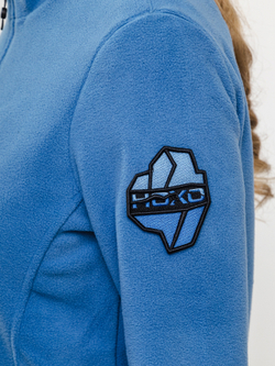 Кофта "НОХО" флисовая женская, цвет "Полуночная синева"