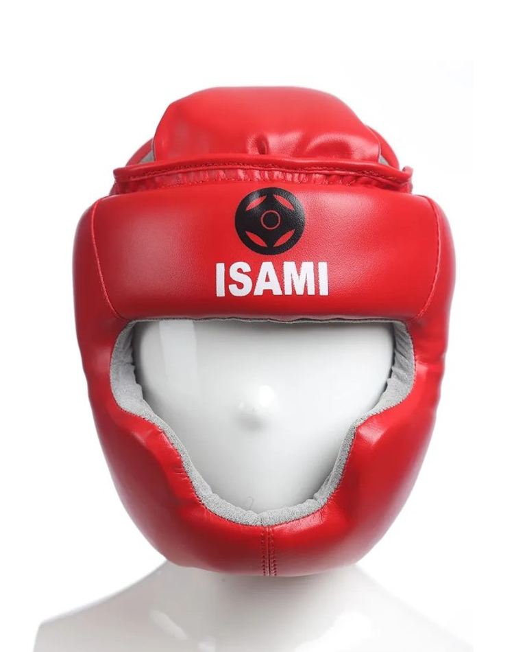 Шлем для Карате Isa красный
