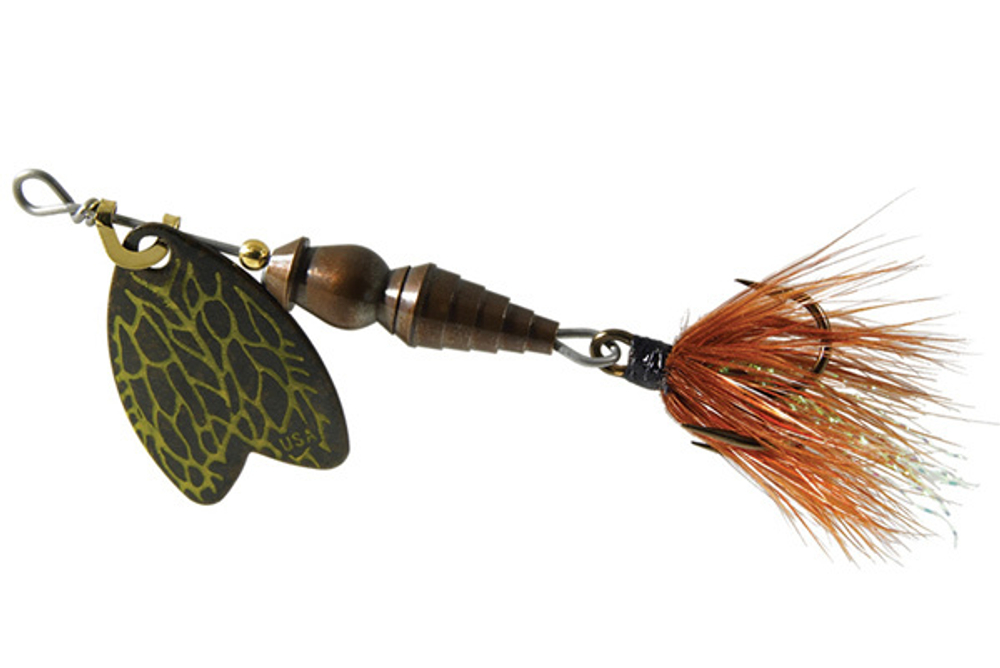 Блесна вращающаяся Mepps BUG, 00, March Brown
