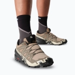 Кроссовки для бега Salomon Speedcross 6 natural/black/almond milk