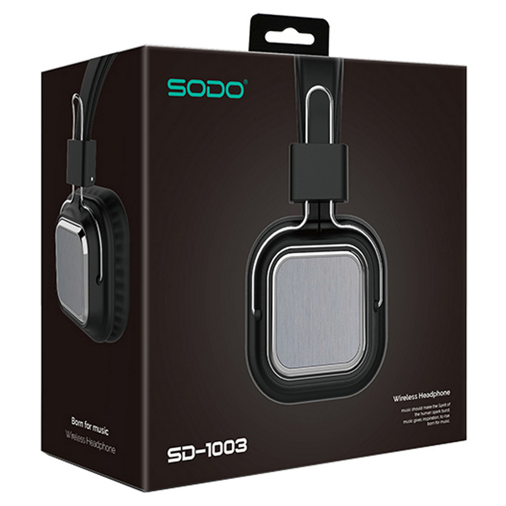 Наушники беспроводные SODO SD-1003 (TF+AUX+FM)
