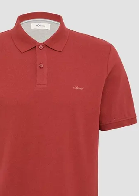 Рубашка-поло из хлопкового пике s.Oliver