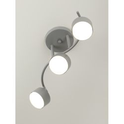 Светильник настенно-потолочный спот Rivoli   7077-703 3хGX53 15 Вт поворотный