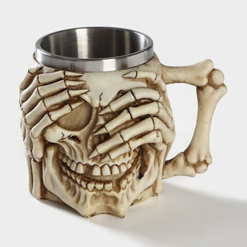 Кружка из нержавеющей стали Череп