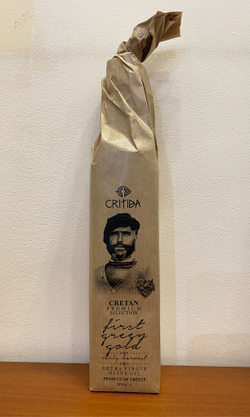 Оливковое масло Critida Crеtan Prеmium Sеlеction first grееn gold GRANDFATHER kraft papеr Extra Virgin, 0,5л , Греция , Греция