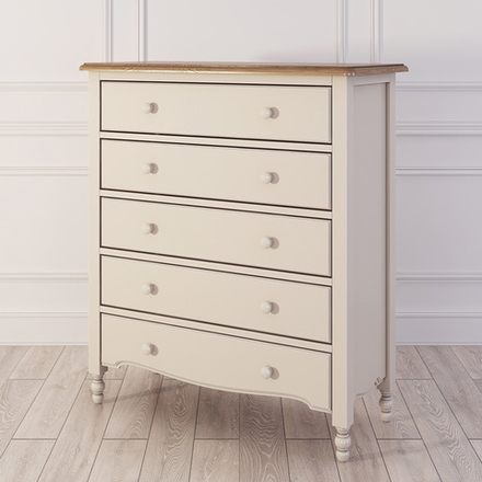 Комод бельевой 5 ящиков Leblanc