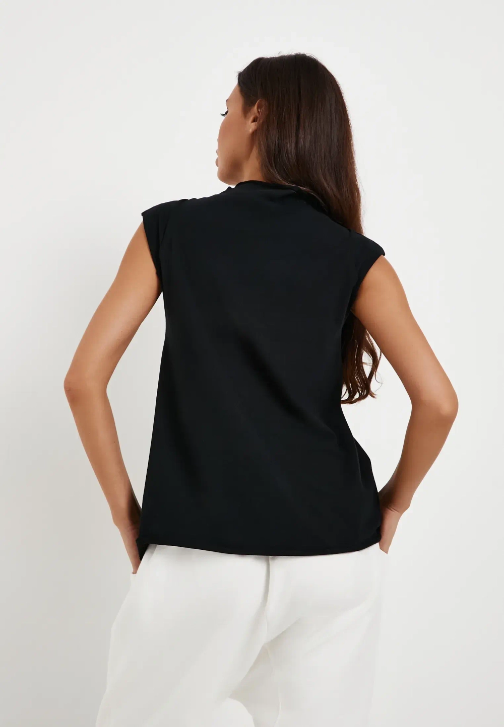 Майка стойка 2 черный