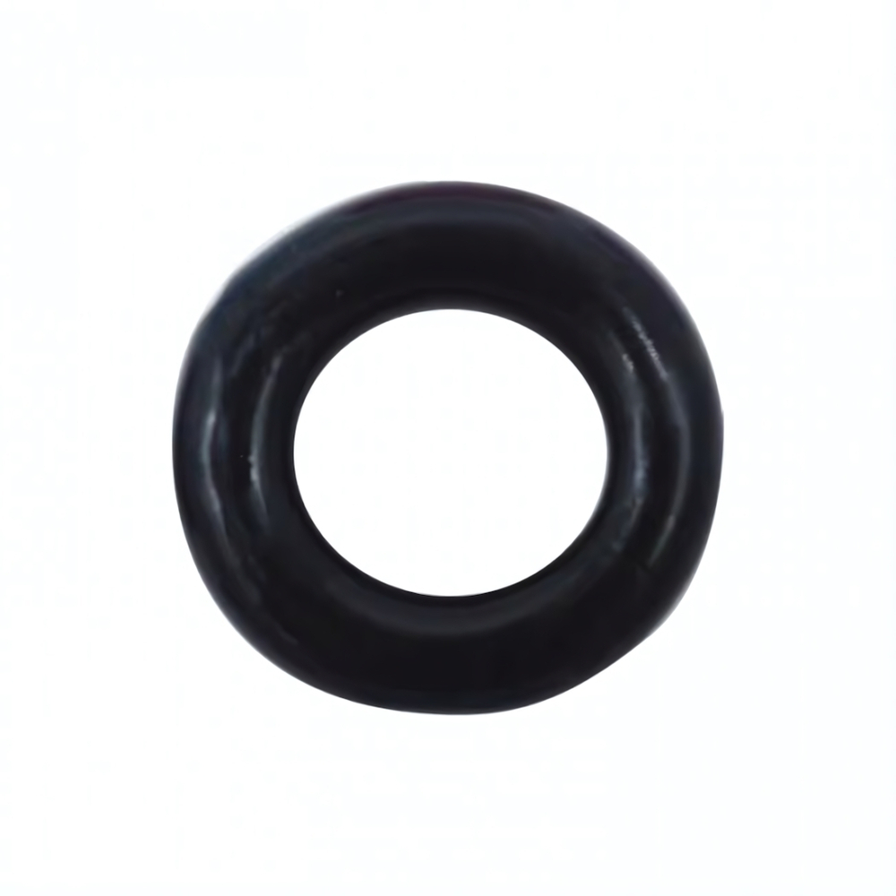 Эрекционное кольцо без рельефа №3 ROSYLAND (черный) (Цвет: черный)