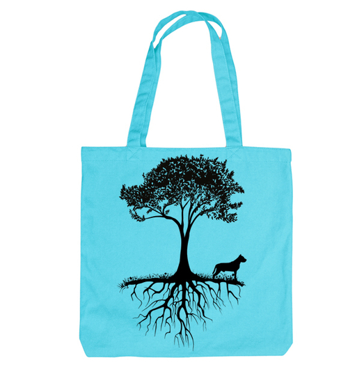 Тканевая сумка "Стафф у дерева"