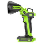 Рабочий аккумуляторный LED-фонарь 2-в-1 Greenworks G24UL , Арт. 3503707, 24V, 650 Лм, сменные плафоны, без АКБ и ЗУ