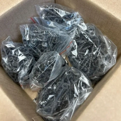 Саморезы по дереву, 3,5 x 25 32 35 41 45 51 мм, набор по 100 шт черные - СамоКреп