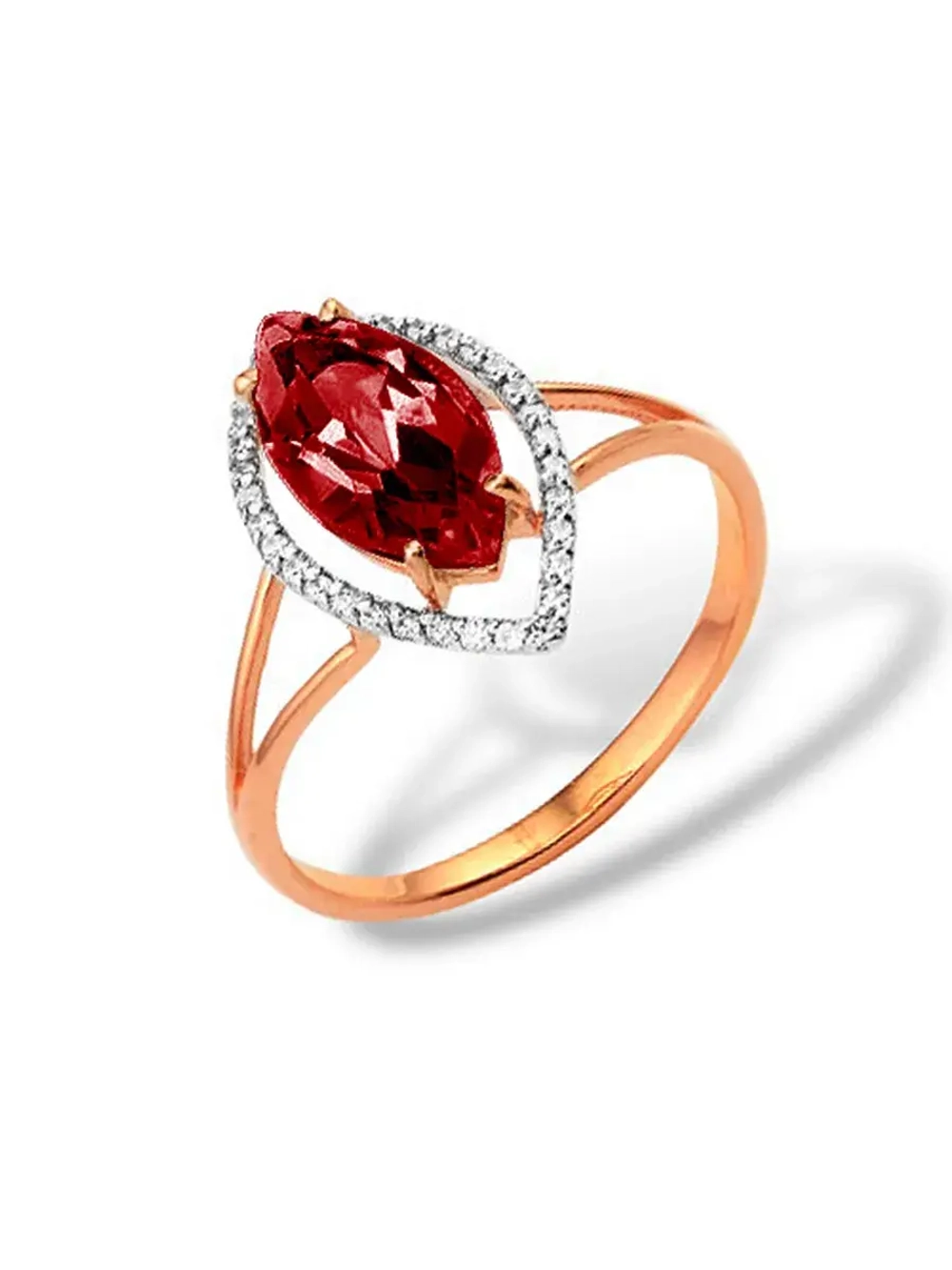 Золотое кольцо 585 пробы