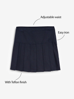 Юбка школьная для девочки Next 129-814, 2 шт., Серый