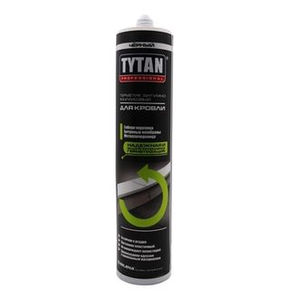 Герметик Tytan PROFESSIONAL битумно-каучуковый для кровли черный 310 мл