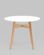 Стол обеденный Target Circle 90*90 белый