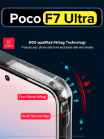 Чехол для Poco F7 Ultra c MagSafe противоударный с усиленными углами XUNDD