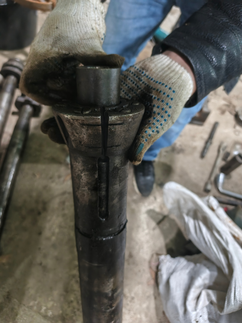 Тяга от шестишпиндельного станка 1Б240, 1А240,К106,1Б265,1Д118,1И140П,1Б124