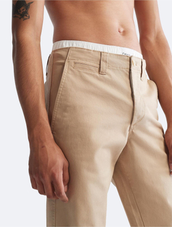 Брюки Calvin Klein Solid Utility Chinos Black Travertinee - 32x32