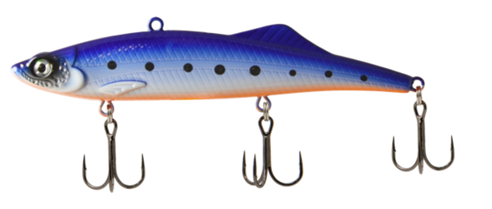 Виб ECOPRO Kuda 95мм 25г 085- Milk Blue Shad