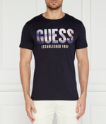 Футболка CITY OF PALMS GUESS - темно-синий (M4YI83 K9RM1)